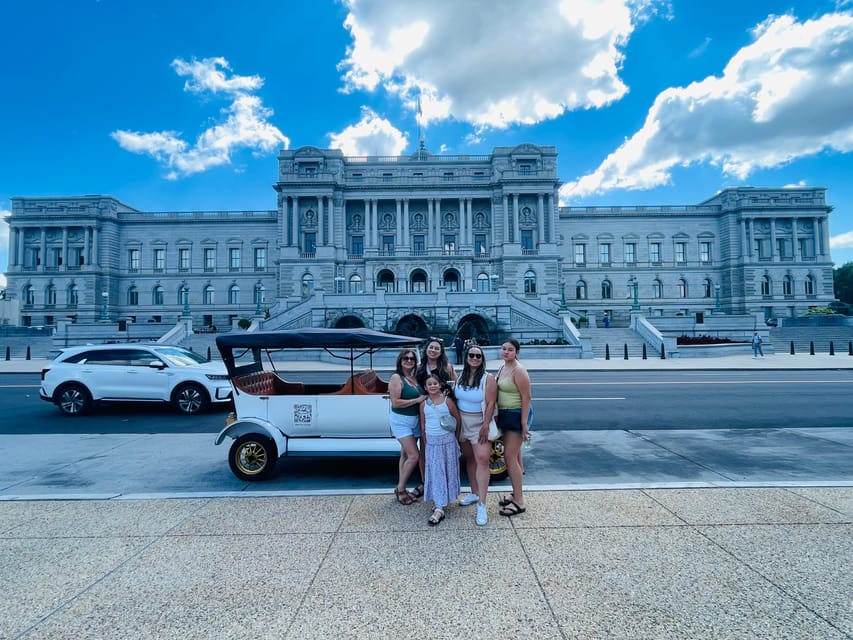 Washington, DC: Guided Moonlight Tour by Vintage Car - Important Information