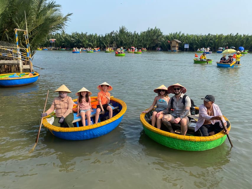 Water Coconut Basket Boat Hoi An Private Bike Tour - Booking and Availability