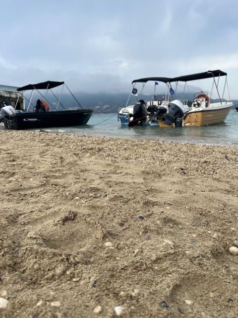 Zakynthos: Laganas Marine Park Speedboat Tour With Swimming - Return Journey