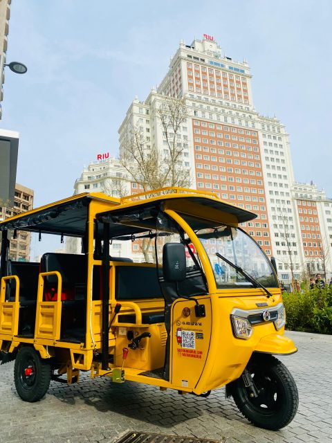 2-Hour Tuk Tuk Tour of the Best of Madrid With Audio Guide - Frequently Asked Questions