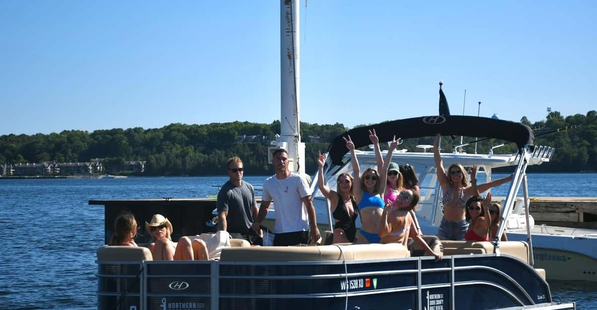 25 Pontoon Rental - Sister Bay 9am-12pm (Up to 15 People) - Important Information