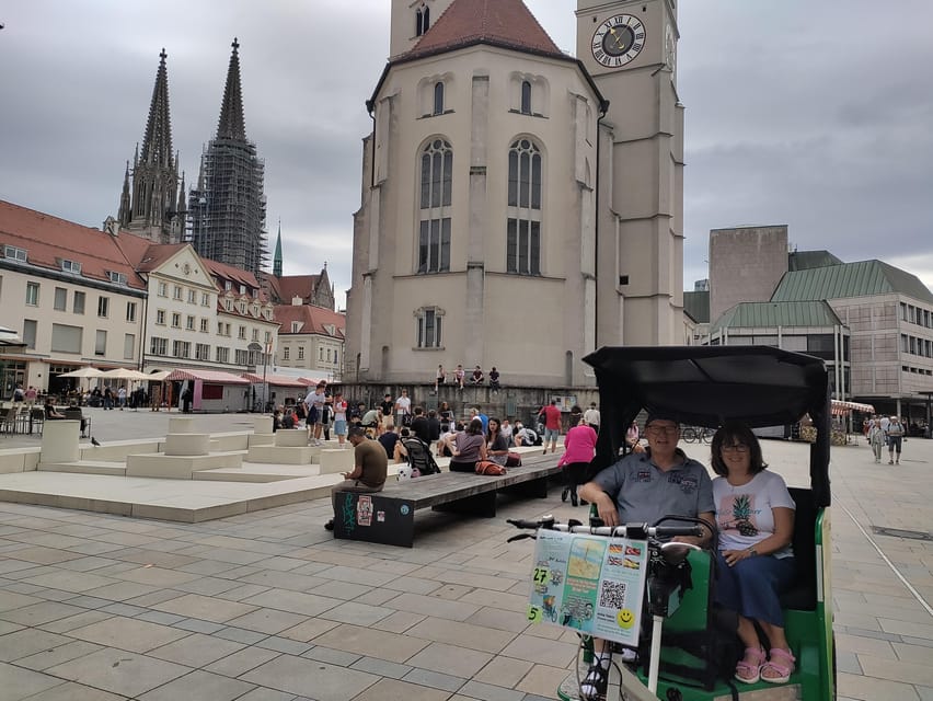 60MIN Regensburg Citytour Rickshaw Tuktuk Audio Guide Option - Booking and Cancellation Policy