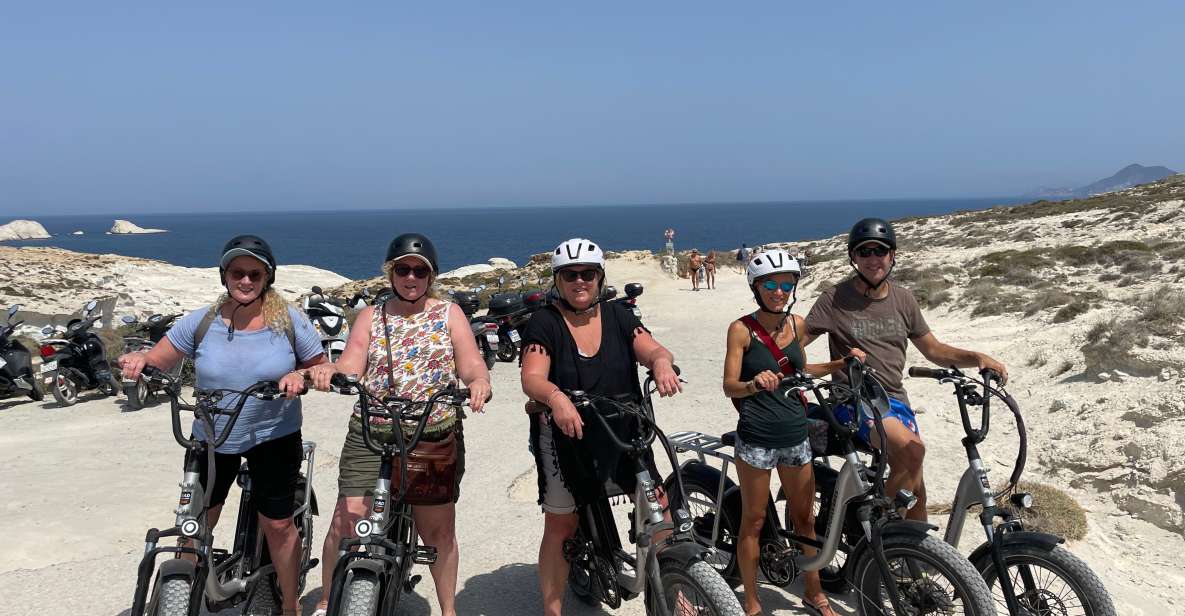 Adamas: Milos Highlights Tour on an Electric Bike - Learn About Islands History