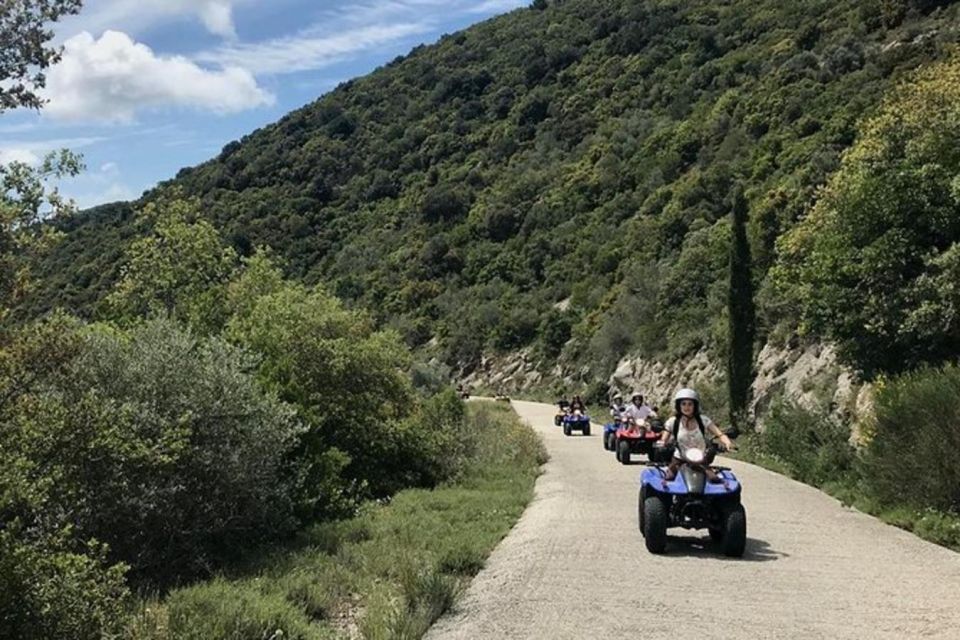 Agios Gordios: Corfu West Coast ATV Tour With Greek Lunch - Safety and Precautions