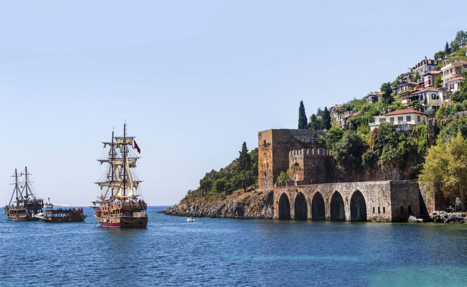 Alanya: Pirate Boat Trip With Meal, Drinks and Pickup Option - Activities and Itinerary