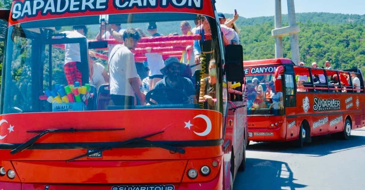 Alanya: Sapadere Canyon Safari & Dimçay River Combo Tour - Safety and Insurance Information