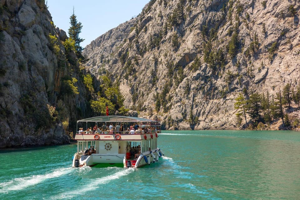 Alanya, Side, Antalya: Green Canyon Boat Tour With Lunch - Booking Information