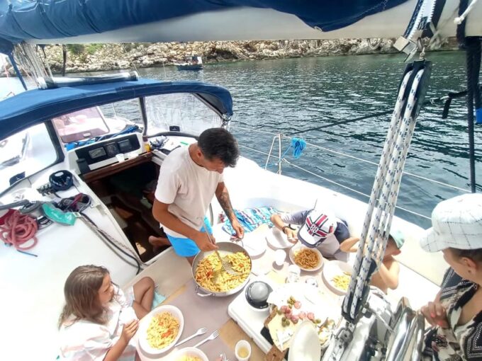 Alghero: Full-Day Sailboat Cruise With Lunch and Snorkeling - Enjoy a Typical Local Lunch