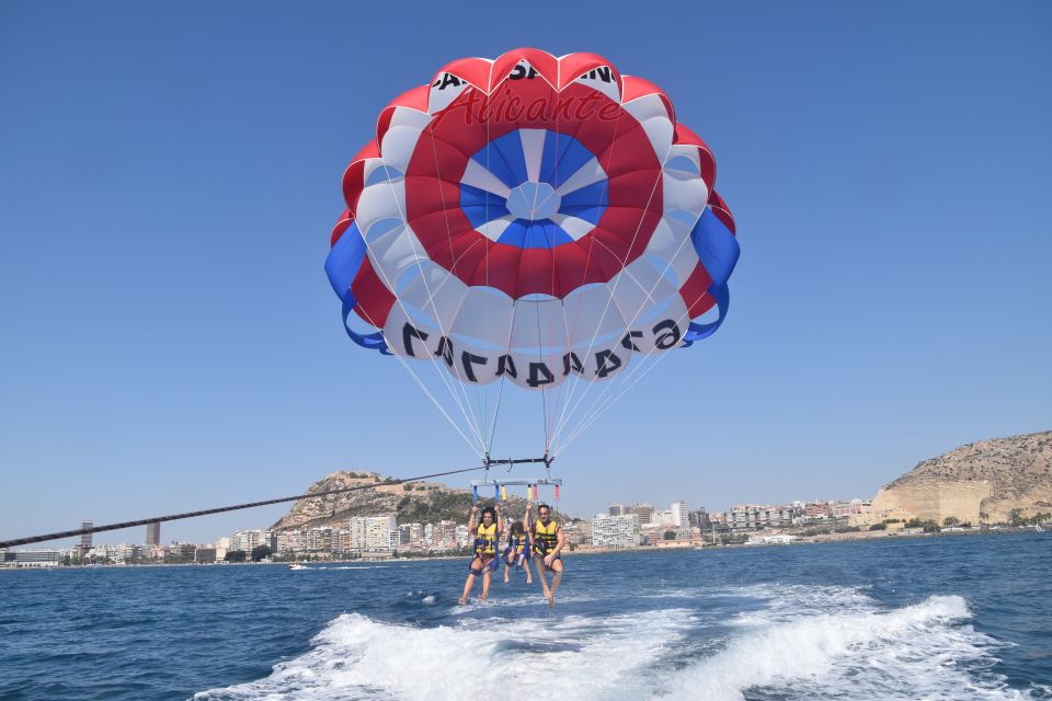 Alicante: Boat Trip and Parasailing Experience With Drink - Accessibility and Safety