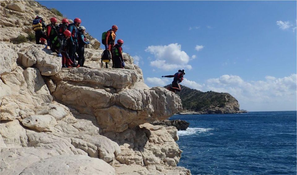 Alicante: Coasteering Adventure on Torres De La Villajoyosa - Equipment and Gear Provided