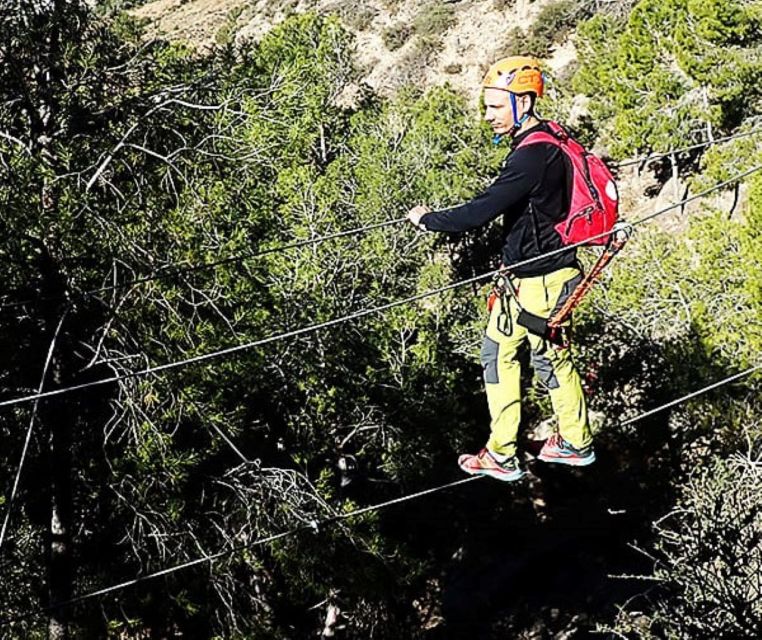 Alicante: Via Ferrata Hike in Redovan - Stunning Suspension Bridge