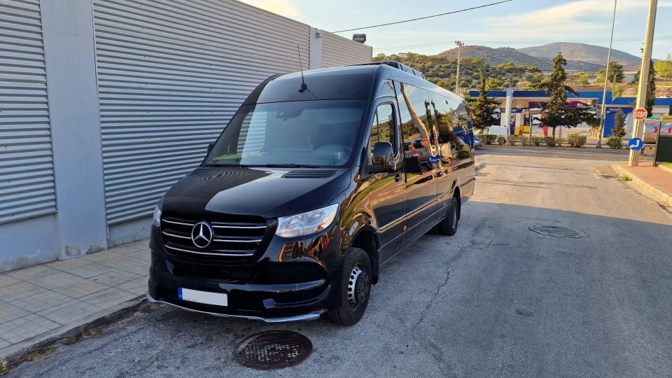 Alimos Marina to Athens Airport Economy Van Transfer - Availability Check