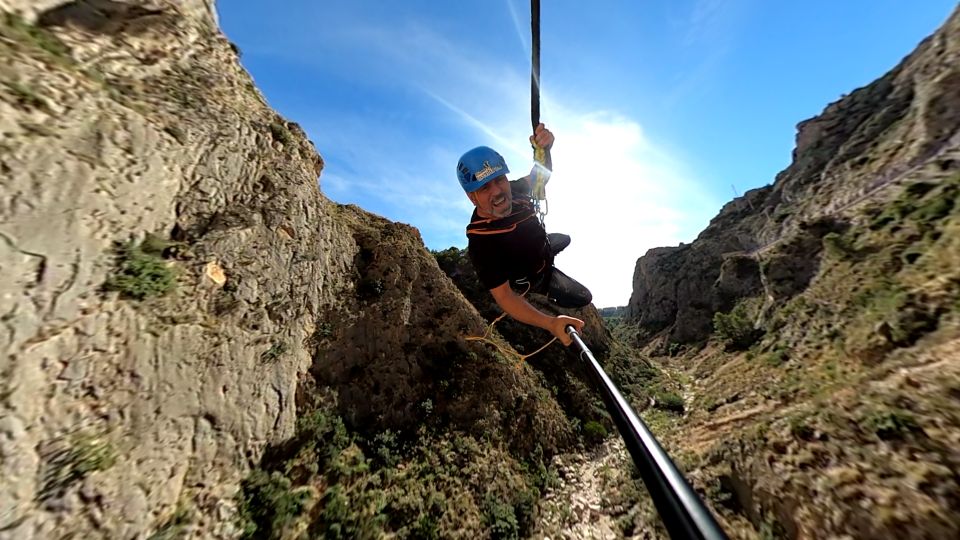 Altea: Bungee Jumping in El Mascarat Canyon - Video Recording Options