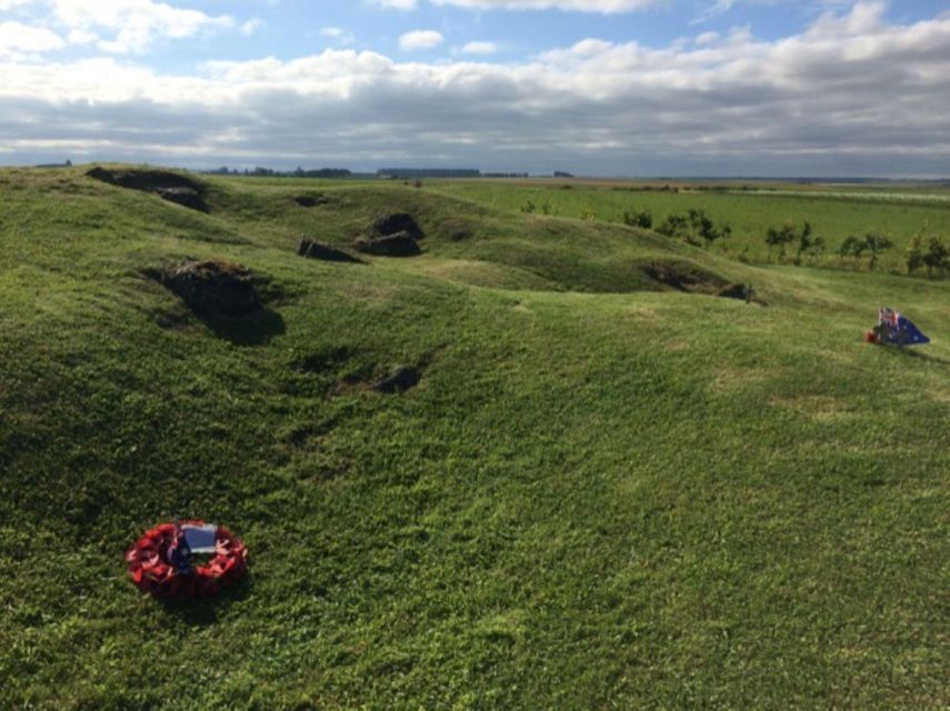 Amiens, Australian Imperial Force on the Somme in WWI - Pozieres and Its Monuments