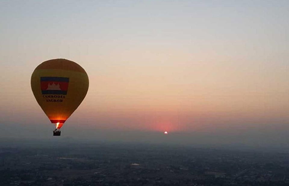 Angkor Stunning Hot Air Balloon - Flight Schedule