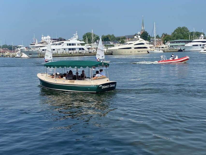 Annapolis: Electric Boat Rental - Duffy Sun Cruiser - 10ppl - Important Information