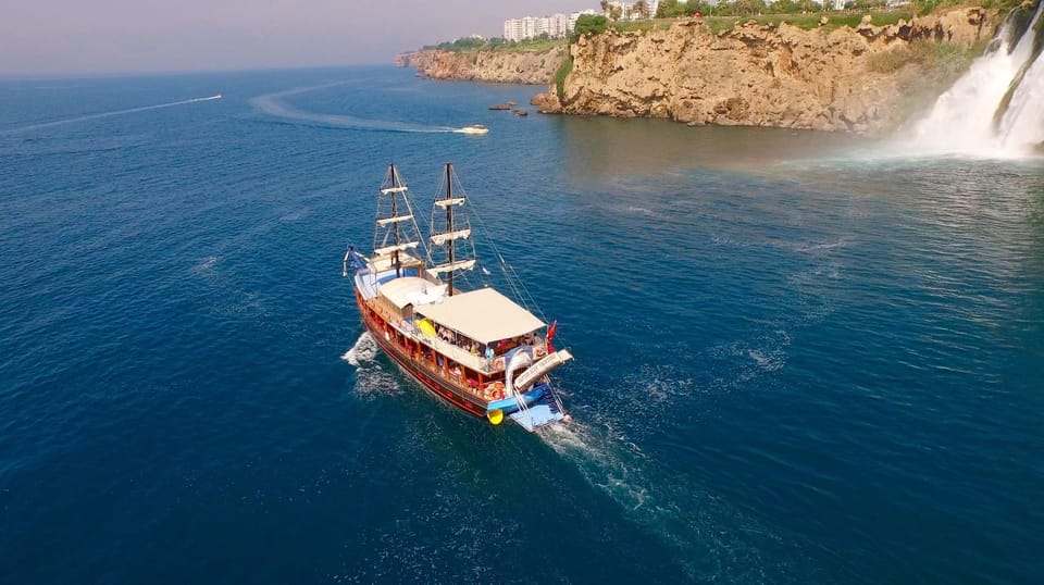 Antalya: Beach & Waterfalls Boat Trip W/ Lunch & Soft Drinks - Pricing Information