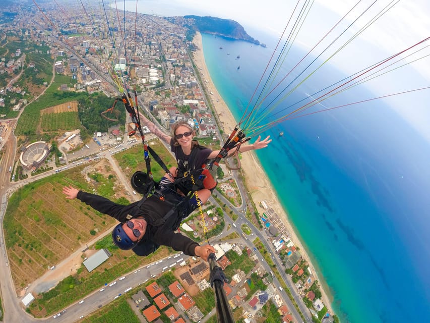 Antalya/Kemer: Tandem Paragliding in Alanya With Transfer - What to Expect During the Flight