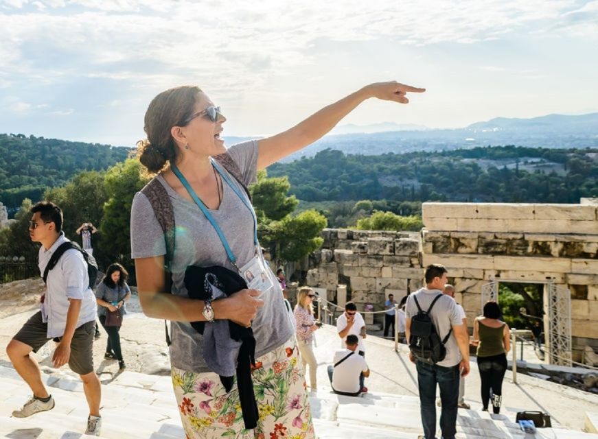 Athens: the Acropolis Walking Group Tour With a French Guide - Meeting Point and What to Bring