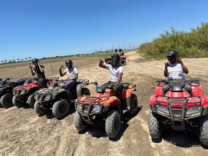 ATV ADVENTURE THROUGH THE COUNTRY SIDE OF MIAMI - Safety Gear Provided