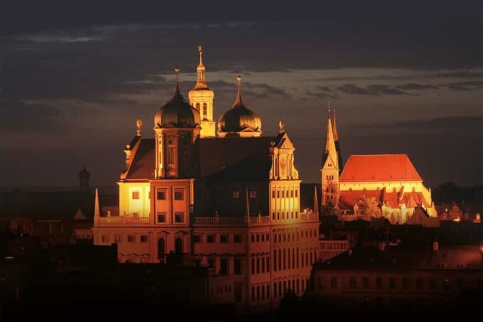 Augsburg: Illuminated Guided Evening Walking Tour - Architectural Styles and Maximilianstraße