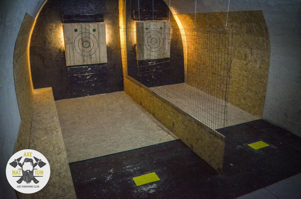 Axe Throwing Kraków in Axe Nation - the 1st Club in Europe - Location and Directions