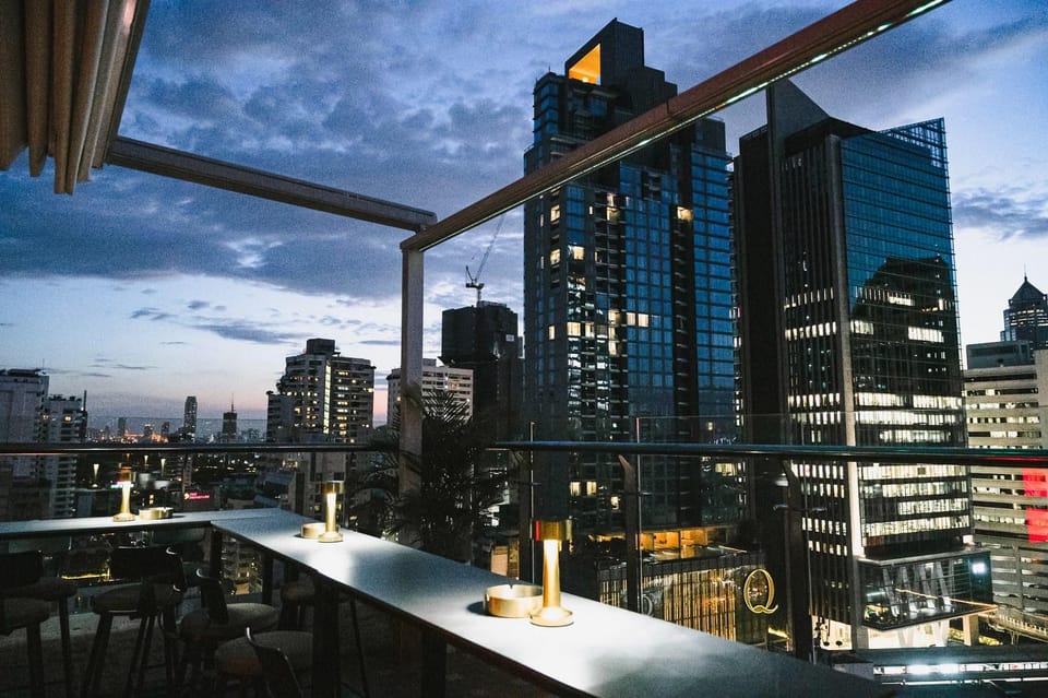 Bangkok: JapanISH Rooftop Food & Beverage Packages - Fusion of Japanese Aesthetics