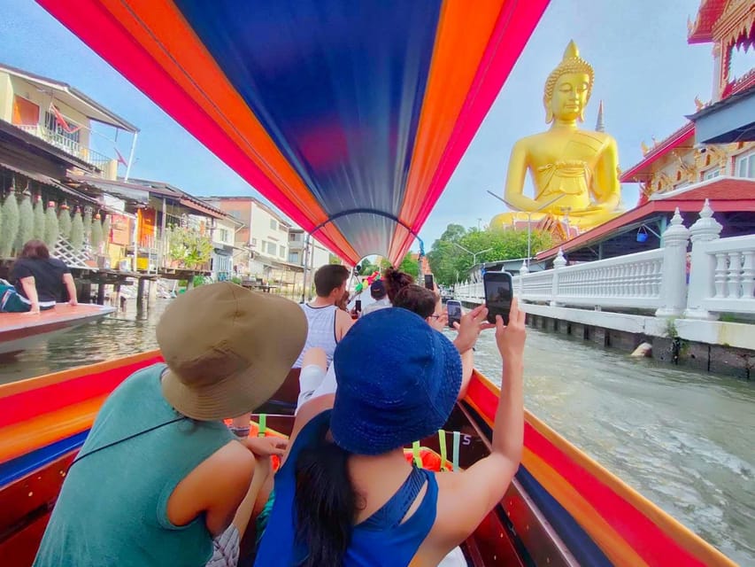 Bangkok: Longtail Boat Canal Cruise - Wat Paknam Phasi Charoen