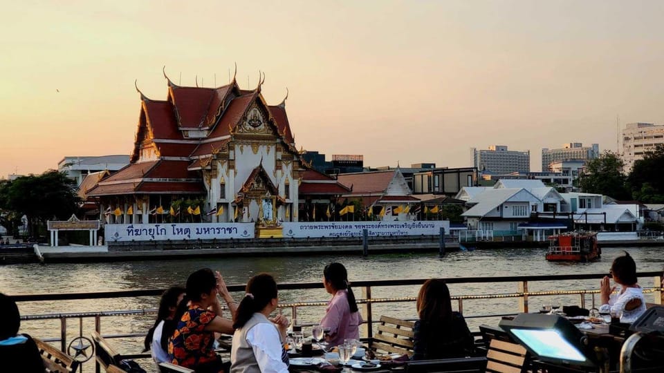 Bangkok: White Orchid Cruise With Optional Hotel Transfer - Inclusions and Exclusions