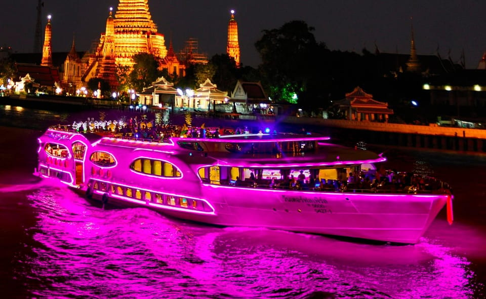 Bangkok: Wonderful Pearl Cruise With Optional Hotel Transfer - Dining and Entertainment