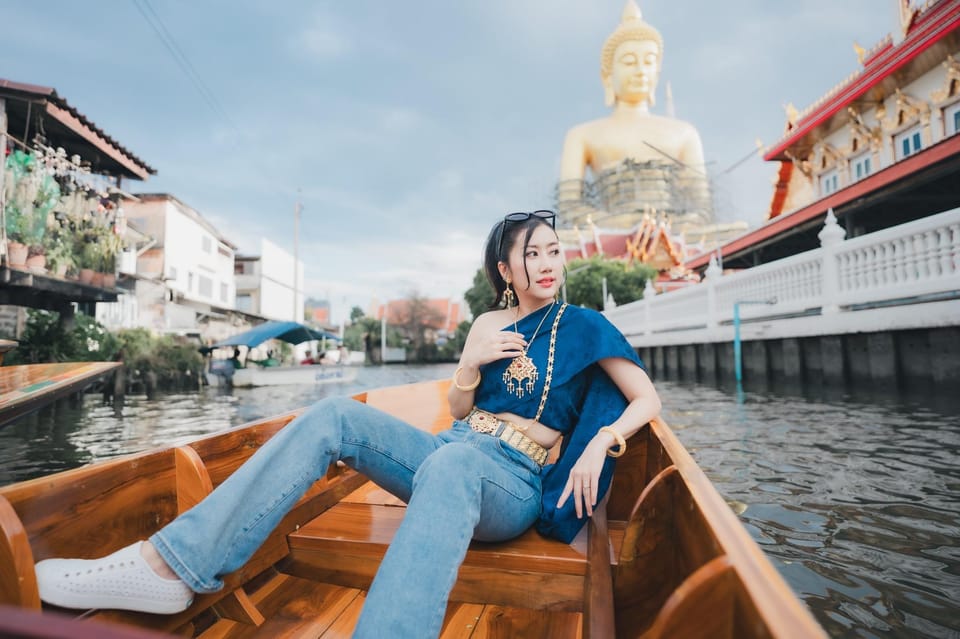 Bangkok:Thai Costume With Long Tail Boat Photoshoot - Frequently Asked Questions