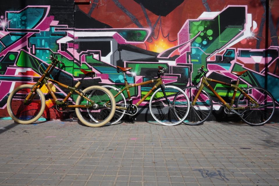 Barcelona: 3.5-Hour Street Art Tour by Bamboo Bike - Unique Bamboo Bicycle Experience