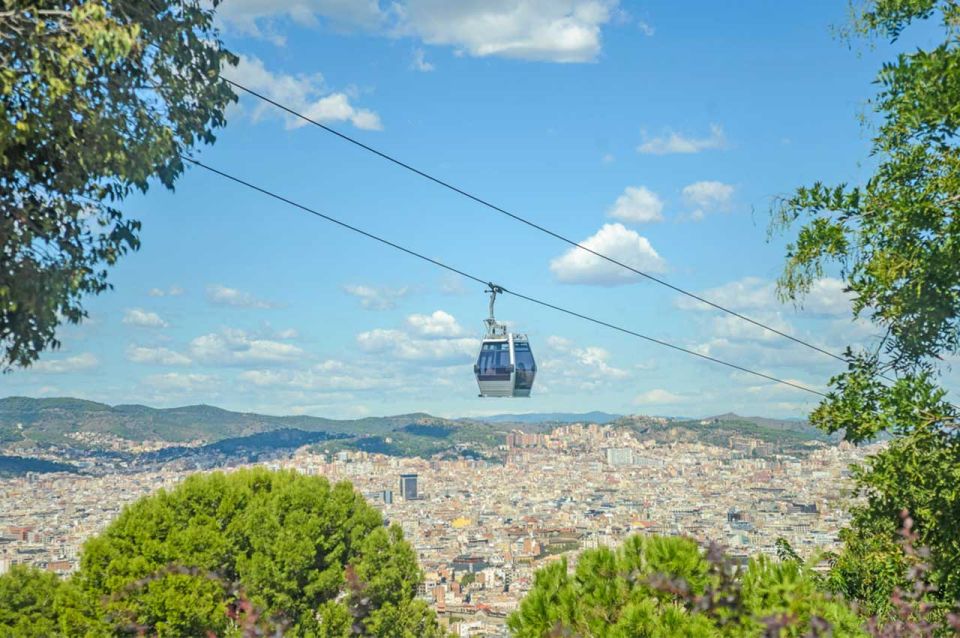 Barcelona: Cable Car Ticket & E-Bike Tour - Tour Duration and Participants