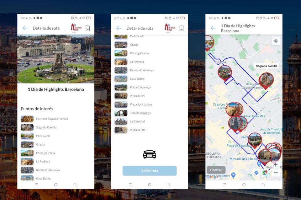 Barcelona Self-Guided Tour App With Multilingual Audio Guide - Self-Guided Experience