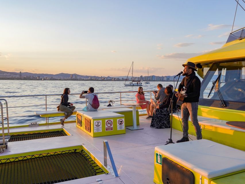 Barcelona: Sunset Cruise With Live Jazz & Blues Music - Cruise Itinerary