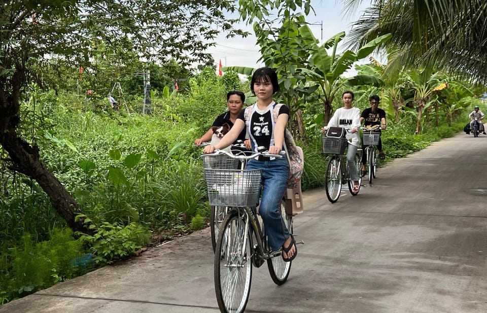 Biking and Cooking Class in the Rural Tour at Can Tho - Biking Experience