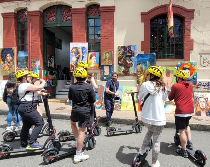 Bogota: Historic Tour With Electric Scooter (La Candelaria) - What to Expect on the Tour