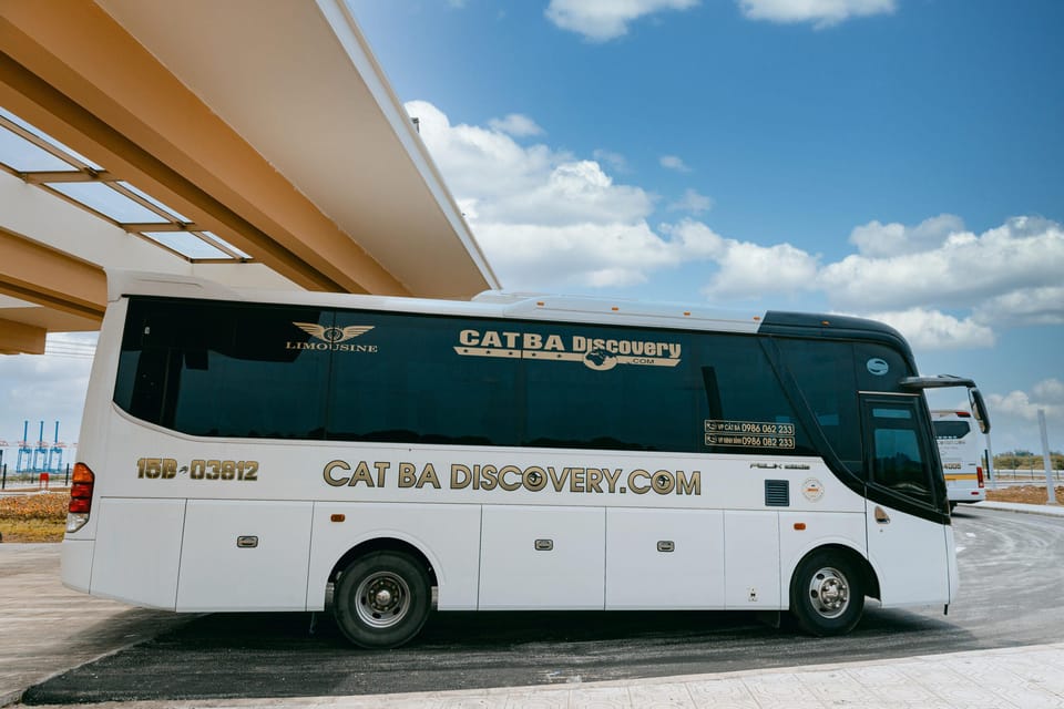 Bus Hanoi - Cat Ba - Onboard Amenities