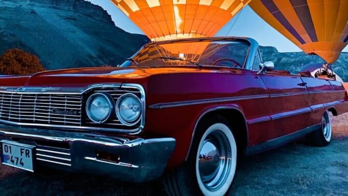Cappadocia Classic Car Tour & Photoshoot & 1 Rental Dress - Dress Rental Options