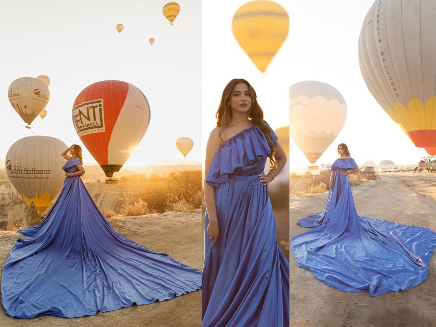 Cappadocia: Photo Shooting With Flying Dresses - Dress Selection and Fitting