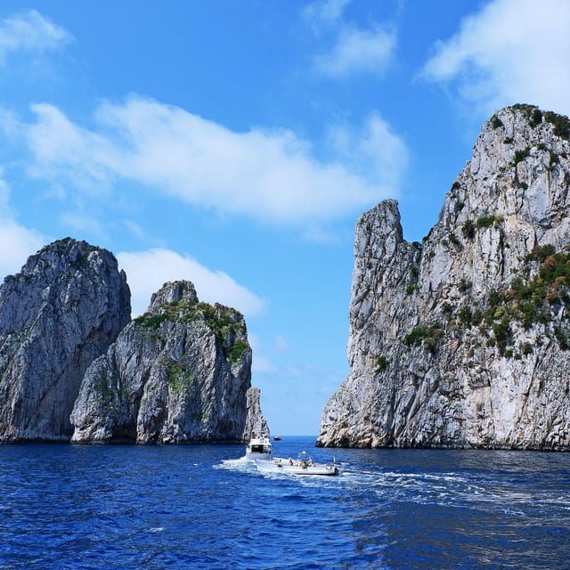 Capri Boat Tour With Faraglioni Rocks - Important Information