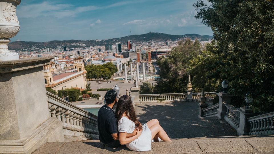 Capture Your Love Story in Montjüic Mountain Barcelona - Intimate Photoshoot