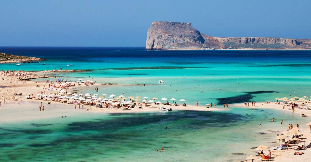 Chania Areas/Kalyves:Gramvousa Island & Balos,Boat Tkt Extra - Swimming at Balos Beach