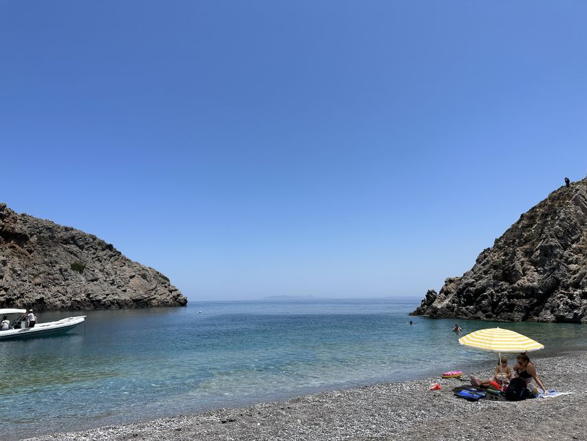 Chania: Menies Beach & Chironisia Bay Cruise With Snorkeling - Departure and Pricing