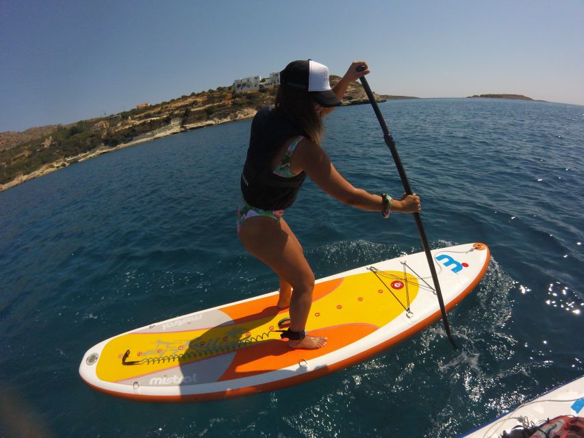 Chania: Stand-Up Paddleboard Small Group Tour - Included Equipment and Amenities