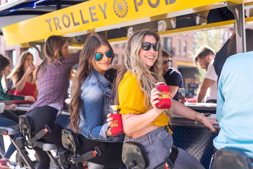 Charlotte: Pedal-Powered Pub Mixer Tour - Celebration Suitability