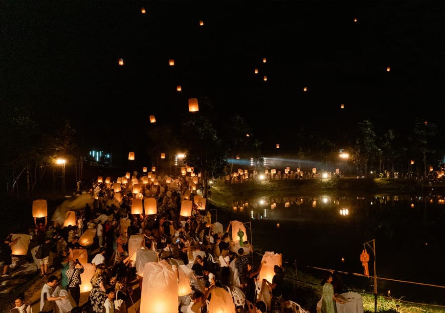 Chiang Mai: Heaven Lantern Festival Ticket With Dinner - Getting to the Venue