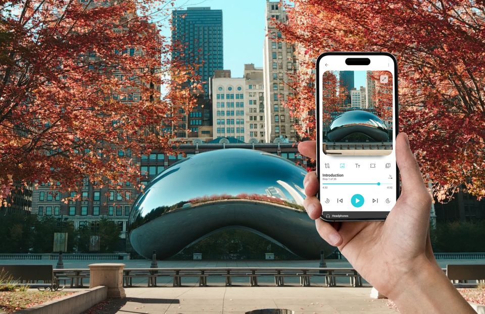 Chicago: Must-Sees & Hidden Gems In-App Audio Tour (ENG) - Cozy Jazz Music Experience