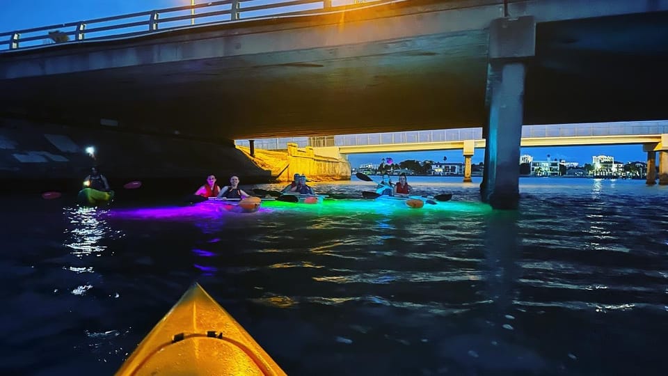 Clear Kayaking Glow Tour - Riverwalk Tampa - Weight Limits