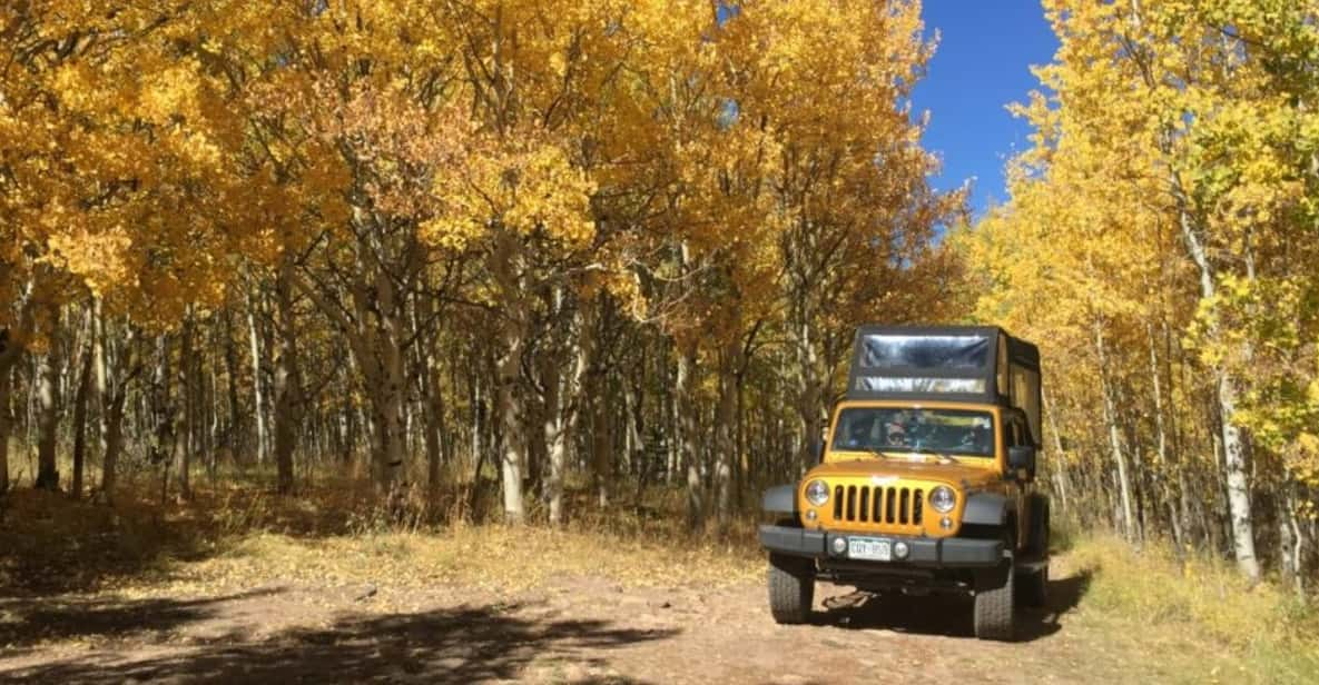 Colorado Jeep Tours - Gold Belt Tour - Frequently Asked Questions